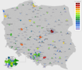 Miniatura Dane statystyczne o miastach w Polsce