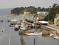 Douarnenez : l'estacade du port-musée (Port Rhu)