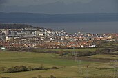 Portishead viewed from Naish Hill