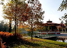 Parque de las Minas, una de las zonas verdes más amplias de Pozuelo de Alarcón.