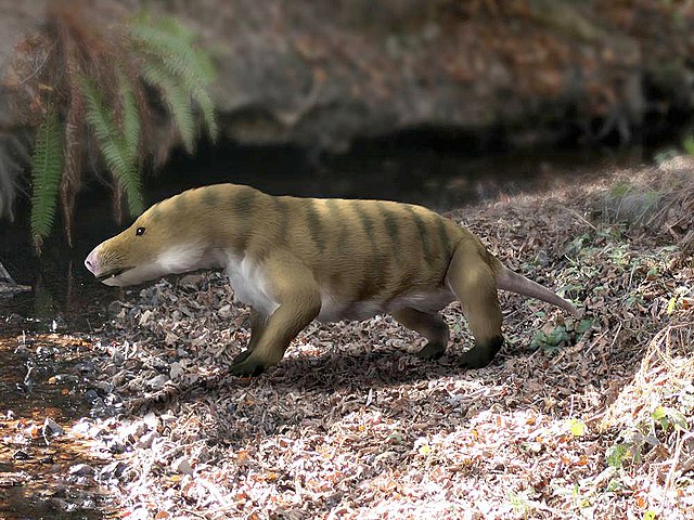 Image: Probainognathus jenseni life restoration