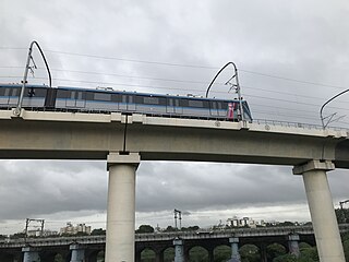 <span class="mw-page-title-main">Aqua Line (Pune Metro)</span> Rapid transit railway line of Pune Metro