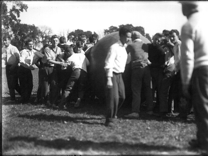 File:Push ball competition at Miami University freshman-sophomore contest 1911 (3190613357).jpg