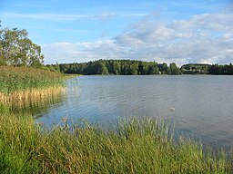 Pusulanjärvi sedd norrifrån.