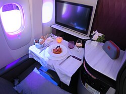 Qatar Airways "Qsuite" Business Class