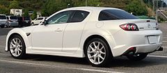 2010 Mazda RX-8 - marketed as a four-door coupe