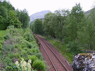 <span class="mw-page-title-main">Fersit Halt railway station</span> Former railway station in Scotland