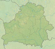 Location map Belarus در بلاروس واقع شده