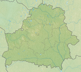 Voir sur la carte topographique de Biélorussie