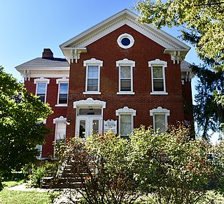 <span class="mw-page-title-main">Richard and Deborah (Brough) Glaister House</span> United States historic place