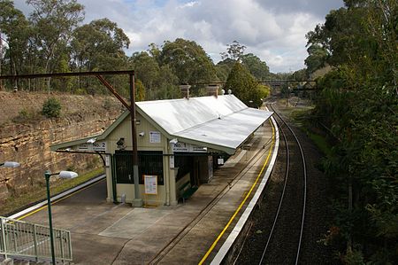 Rlwy stn glenbrook