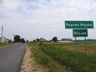 Rogowo-Majątek Village in Podlaskie Voivodeship, Poland