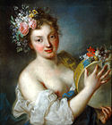 Woman with Flowers