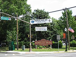 Roselle Park Welcome Sign