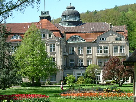 Salzschlirf kurhaus kurpark