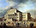Le théâtre de Berlin en 1825.