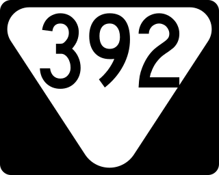 <span class="mw-page-title-main">Tennessee State Route 392</span> State highway in Tennessee, United States