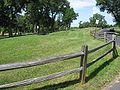 Indian burial mounds in Sherman Park