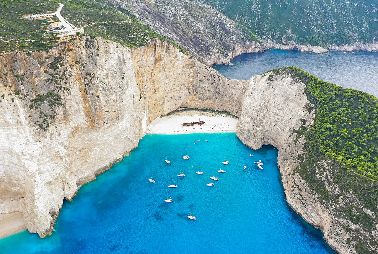 File Shipwreck  at Navagio Beach Zakynthos  Greece 