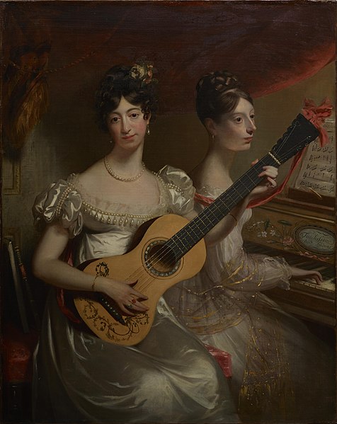 File:Sir William Beechey - The Misses Plowden - 1953.36 - Dallas Museum of Art.jpg