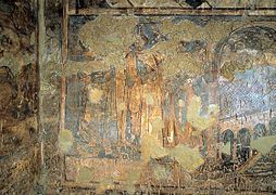 Pintura de los Seis Reyes, (dañado) Quasyr 'Amra