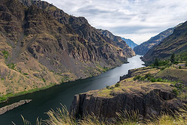 The Snake River in Hells Canyon