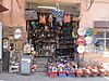 Souvenir shop in the souq of Marrakech