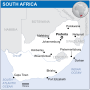 Gambar mini seharga Berkas:South Africa - Location Map (2013) - ZAF - UNOCHA.svg