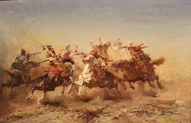 File:Spirited Conflict (1859) by Albert Pasini.jpg