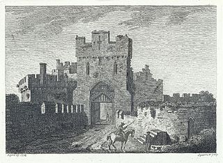 St. Donats, or St. Denwits castle, Glamorganshire