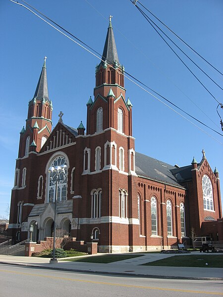 File:St. Joseph's Catholic Church in Wapakoneta, light.jpg