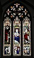 St. Mary's Church in Attleborough, Norfolk. Stained glass window.