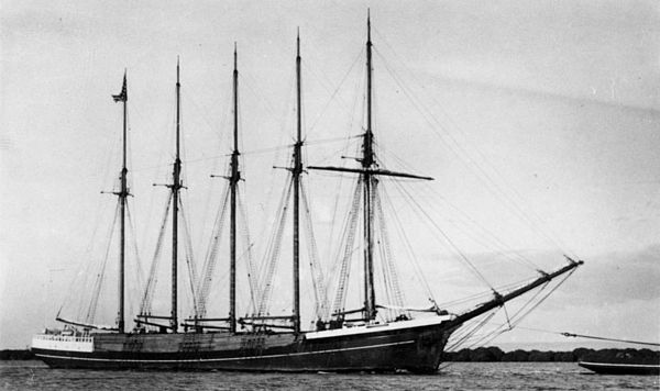 Schooner K.V. Kruse, built in 1920 by Kruse and Banks in North Bend, Oregon