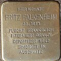 Stolpersteine fü Fritz Falkenheim (Ehrenstraße 54)