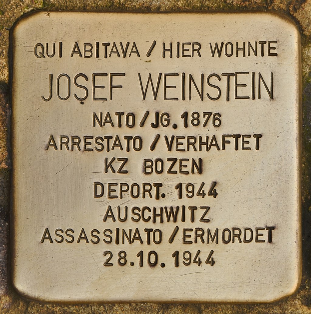 Stolperstein für Josef Weinstein (Bolzano).jpg