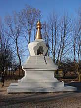 Stupa in Kuchary Stupa Kuchary Poland (Piotr Kuczynski).jpg