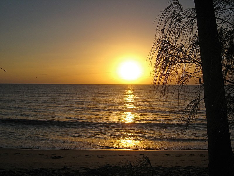 File:Sunrise over Clifton Beach (2670874662).jpg