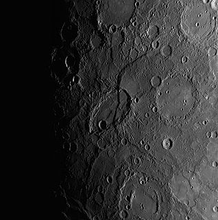 Sveinsdóttir (crater) crater on Mercury