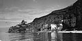 Üstündə Müqəddəs İohann kilsəsi və Oxrid gölü olan bir poçt kartoçkası