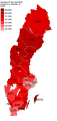 Swedes born of two Swedish parents in 2020