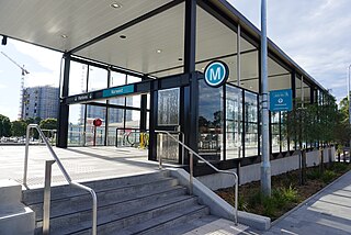 Norwest railway station Sydney Metro railway station