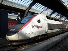TGV Lyria in Zürich (2014)