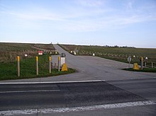 One of several tank crossings on the A360 Tank crossing place, A360 - geograph.org.uk - 303043.jpg