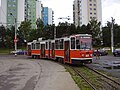 Tatra KT4D 18, tram line 101, Cluj, 2006.jpg