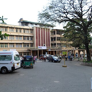 Teaching Hospital, Kandy Hospital in Central Province, Sri Lanka