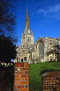 <span class="mw-page-title-main">Thaxted Parish Church</span> Church in Essex, England