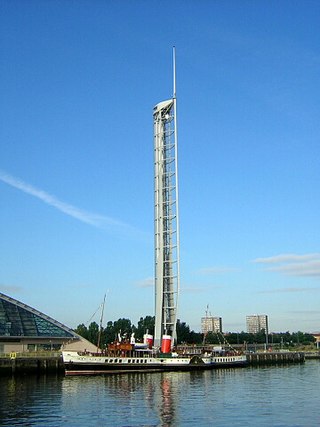 <span class="mw-page-title-main">Glasgow Tower</span> Observation tower in Glasgow City, Scotland, UK