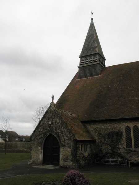 File:The church porch at St Peter's, Selsey - geograph.org.uk - 1751238.jpg