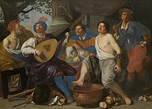 Allegory of the five senses by Theodoor Rombouts Theodoor Rombouts - Allegory of the five senses.jpg