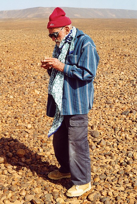 ไฟล์:Theodore Monod - Adrar de Mauritanie - Oued Akerdil - Décembre 1998.jpg